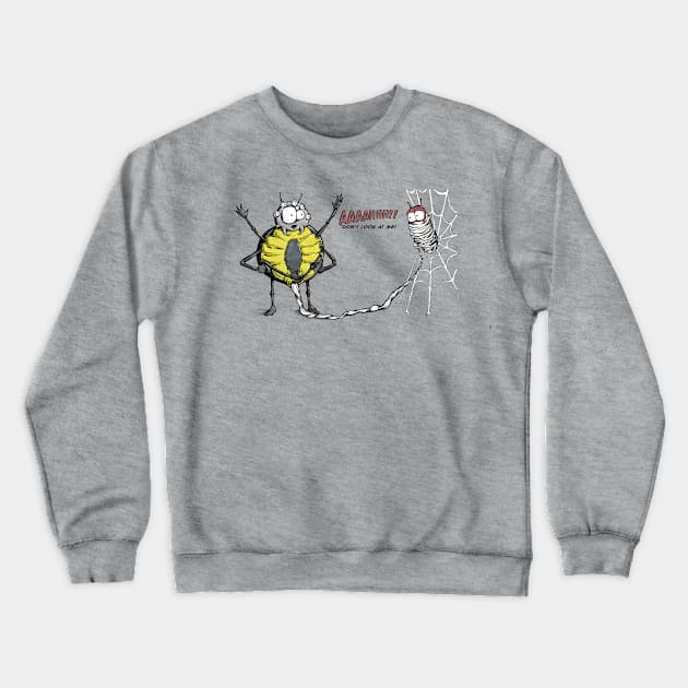 DON'T LOOK AT ME Crewneck Sweatshirt by Josh Smith Originals